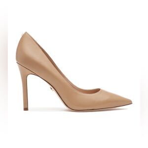 Like new Sam Edelman Genuine Leather Nude Pump